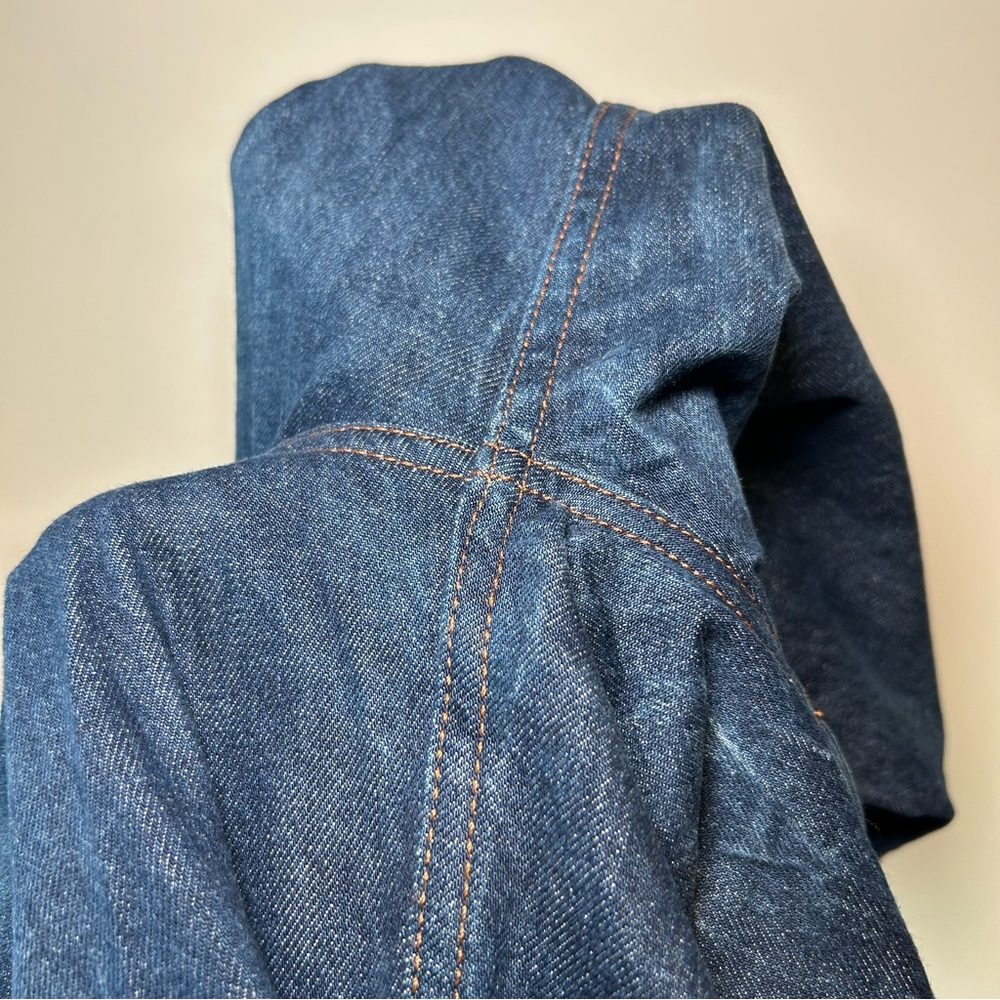 Aritzia Denim Forum The Zoe Super Hi-Rise Baggy Blue Size 27 - Picture 14 of 14